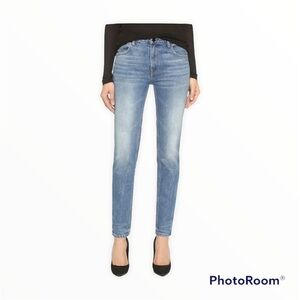 DENIM x ALEXANDER WANG Skinny Crop Jeans Medium Wash Size 27